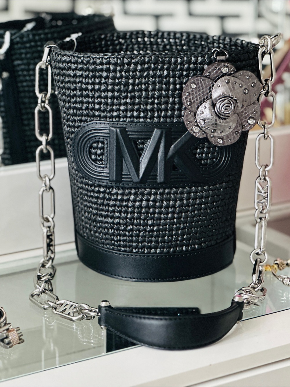 Michael Kors TownSend bucket bag